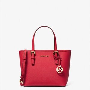 Michael Kors Jet Set Women's Tote Bag, Mini - 35T9GTVT0L (Flame Red)